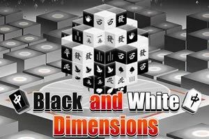 Schwarz und Weiß Dimensions