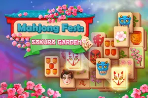Mahjong Fest - Sakura Garden
