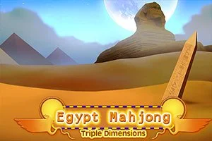 Ägyptisches Mahjong - Triple in 3D